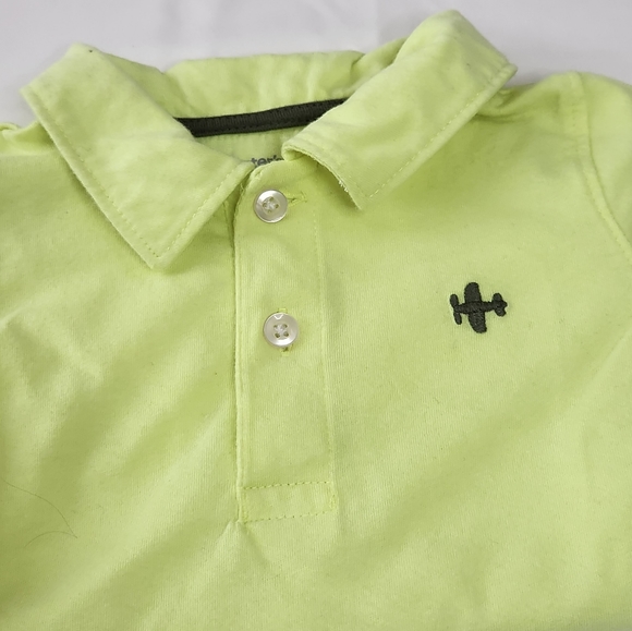 Carter's 2-PC World Map Polo Shirt & Shorts Outfit Set | Boys Size 18 Months - Picture 4 of 11